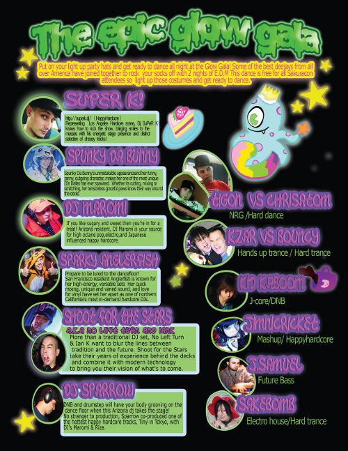 Friday Dance Graphic