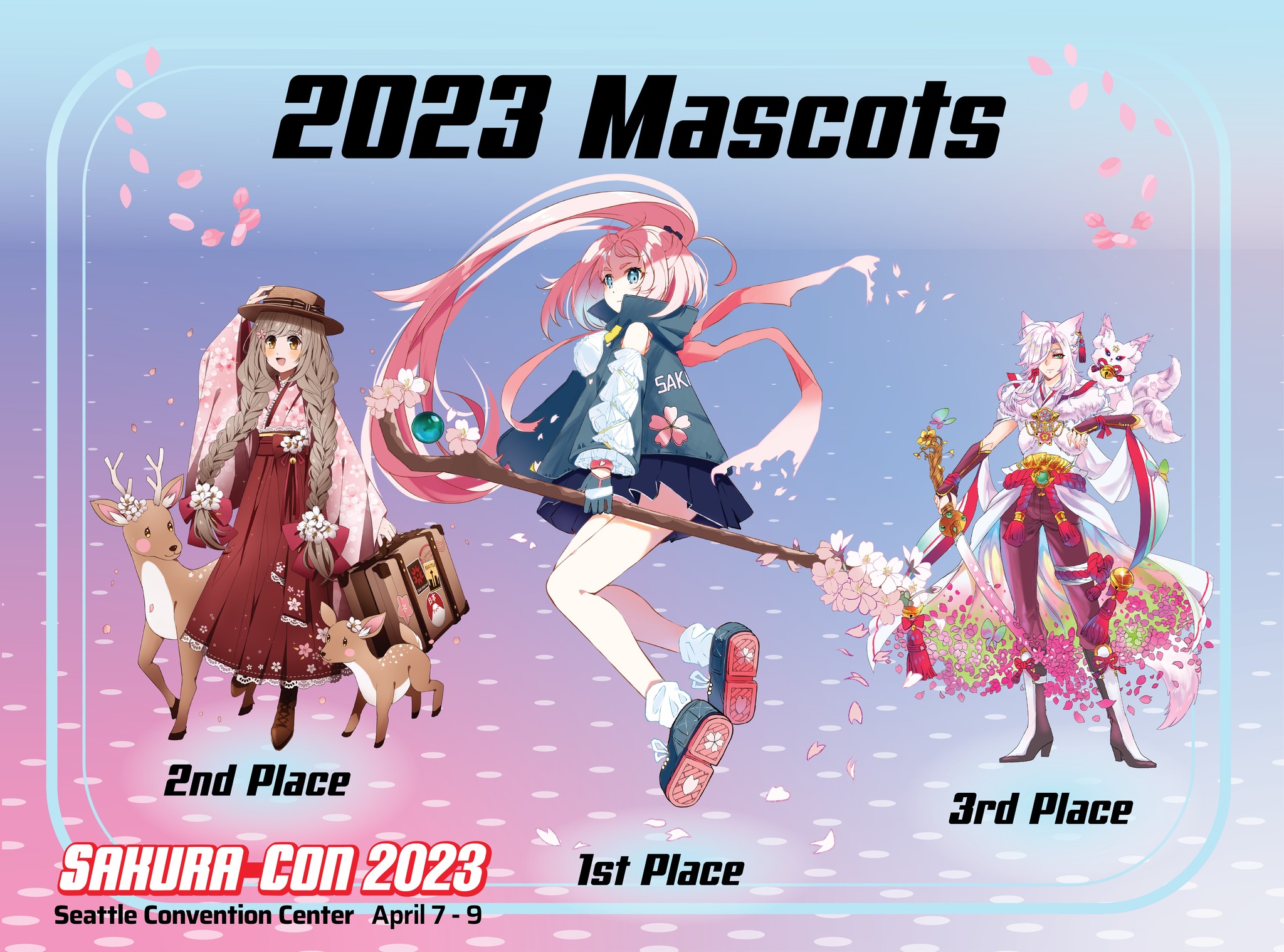 Sakura Con 2023 Mascot Reveal SakuraCon